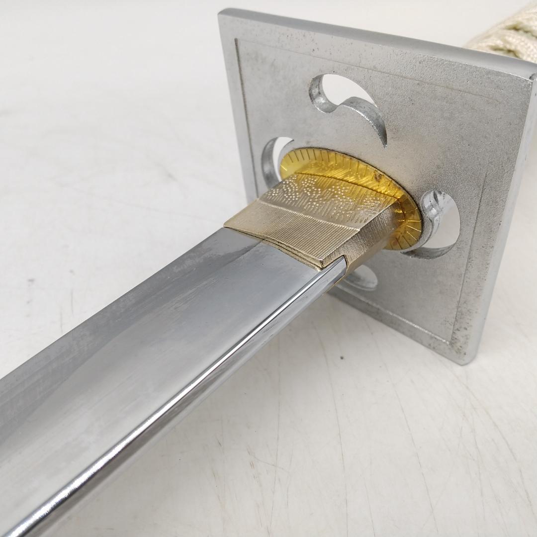 2958番 模造刀 風魔 大刀 刃紋入り刀身 刀袋付き 美術刀