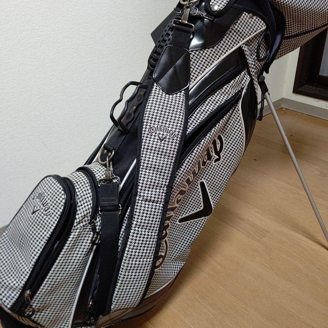 Callawayスタンド式 千鳥柄キャディバッグ 9.0型(日本正規品)