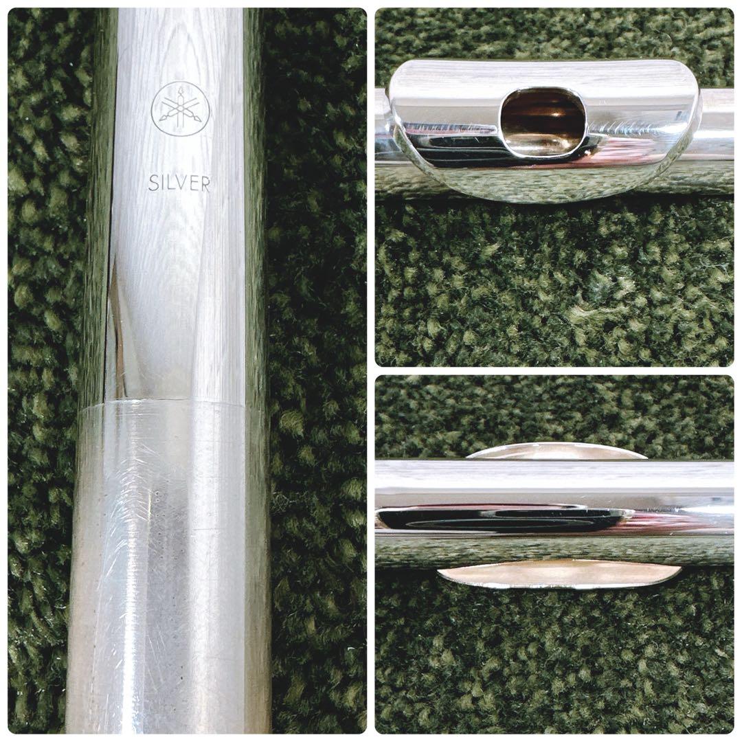 整備済み ヤマハ フルート YFL-311 頭部管銀製 Eメカ YAMAHA