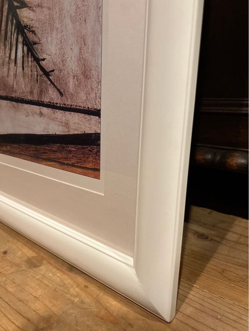 ベルナール ビュッフェ ポピー 額縁 インテリア