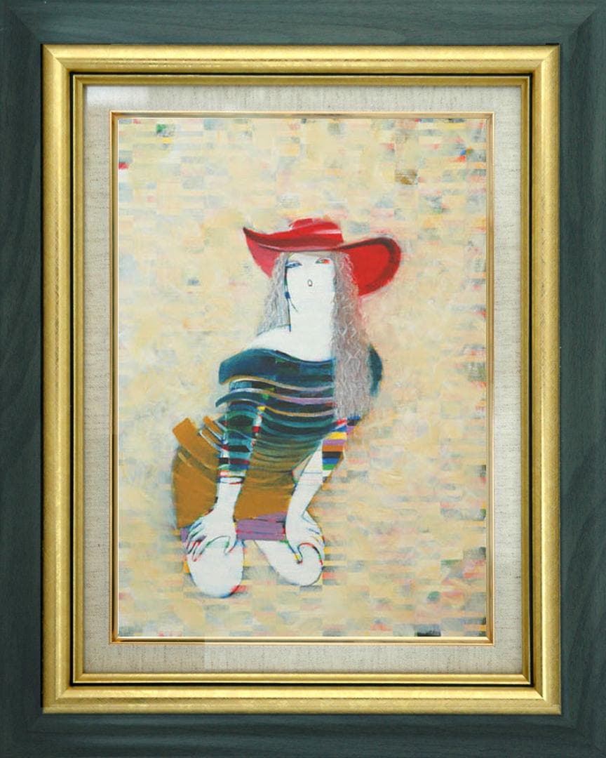 油絵 絵 絵画 インテリア F6-050213 人物 女性像