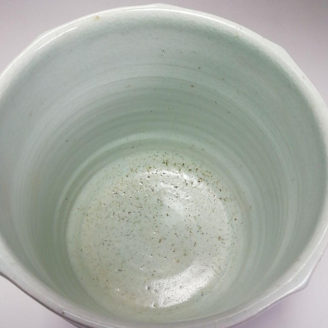 Ｓ５６０　水指　『慶州窯』　共箱　茶道具