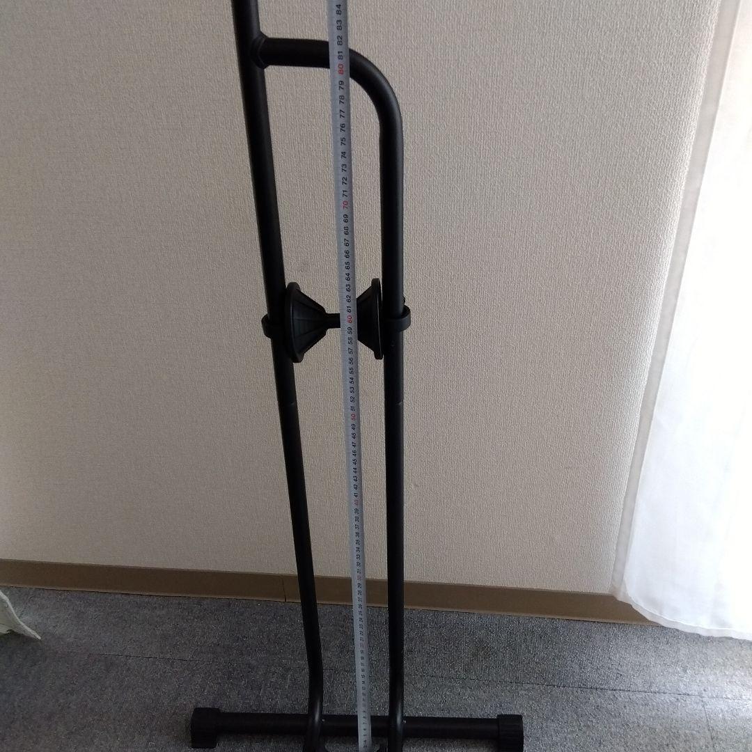 自転車 ディスプレイスタンド 高さ調整可能 ブラック