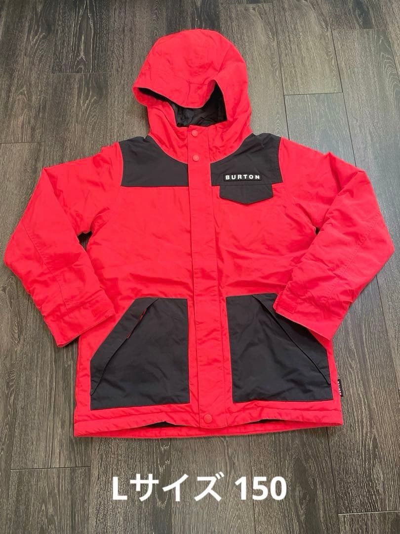 BURTON 子ども用 スノーウェア レッド/ブラック