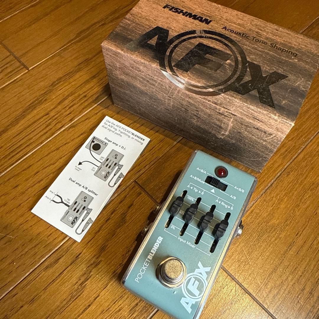 ギター FISHMAN AFX POCKET BLENDER MINI