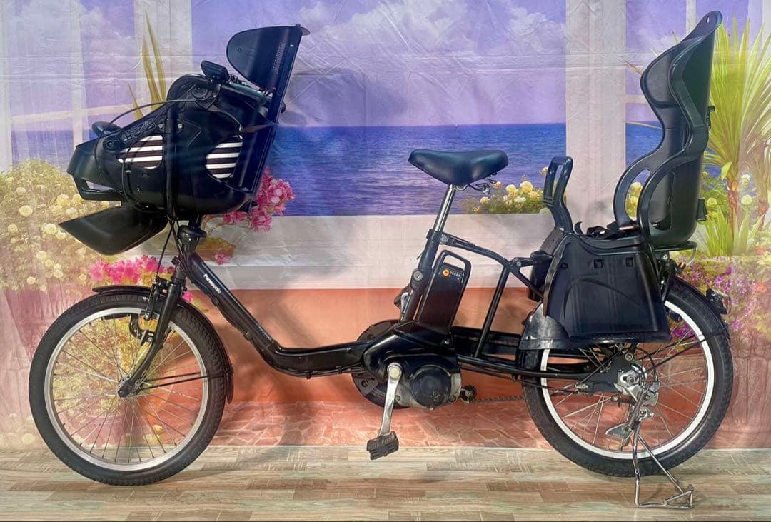 人気モデル！ギュット⭐️16AH！パナソニック子供乗せ電動アシスト自転Y3266