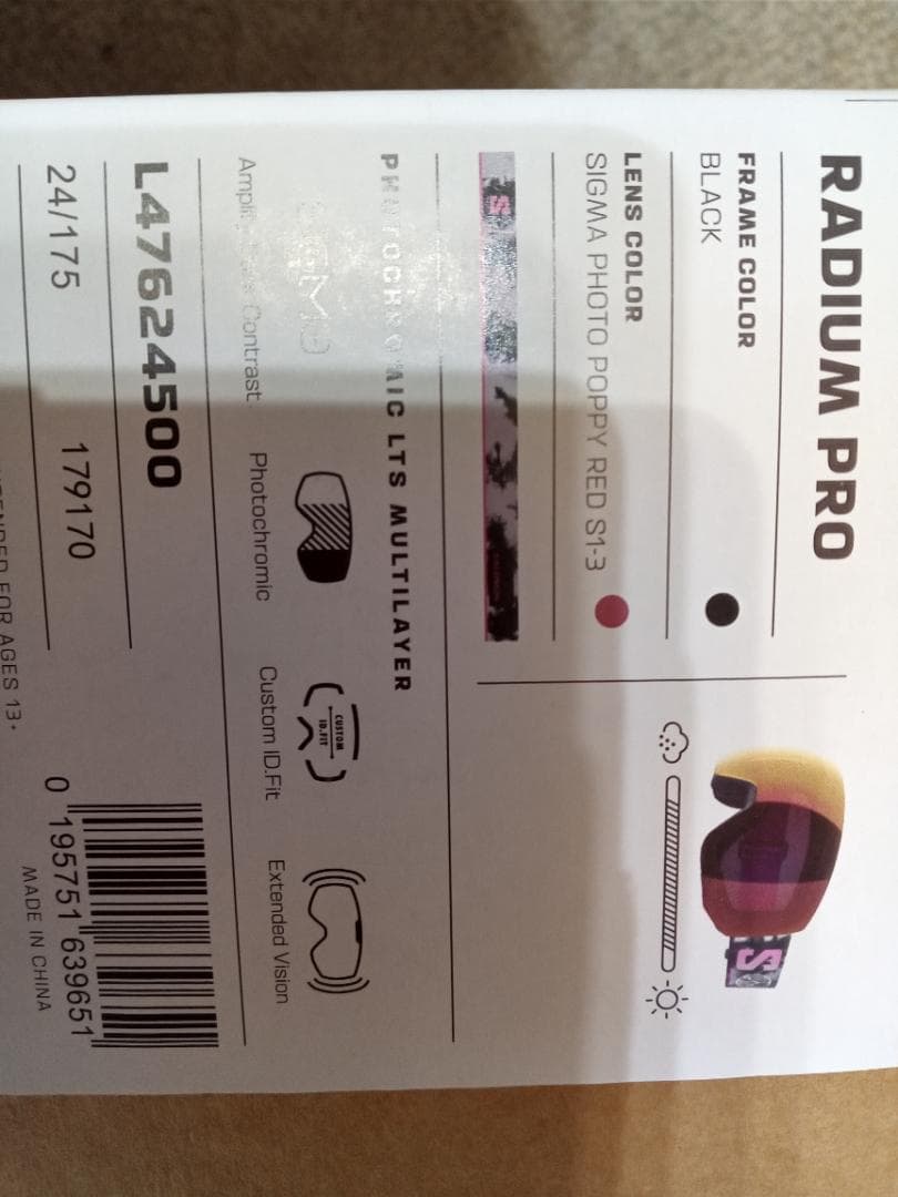 SALOMON RADIUM PRO ゴーグル　未使用新品