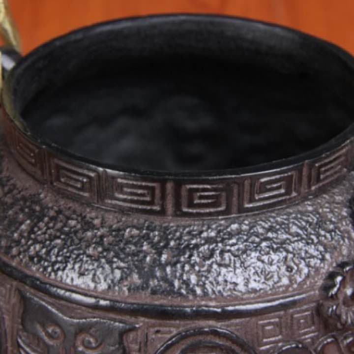 SW 松紋堂 鉄器 急須 伝統工芸 手作り 鉄分補給 鉄瓶　023