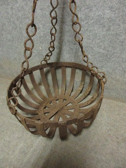 鉄製吊りかがり火 [B25535]