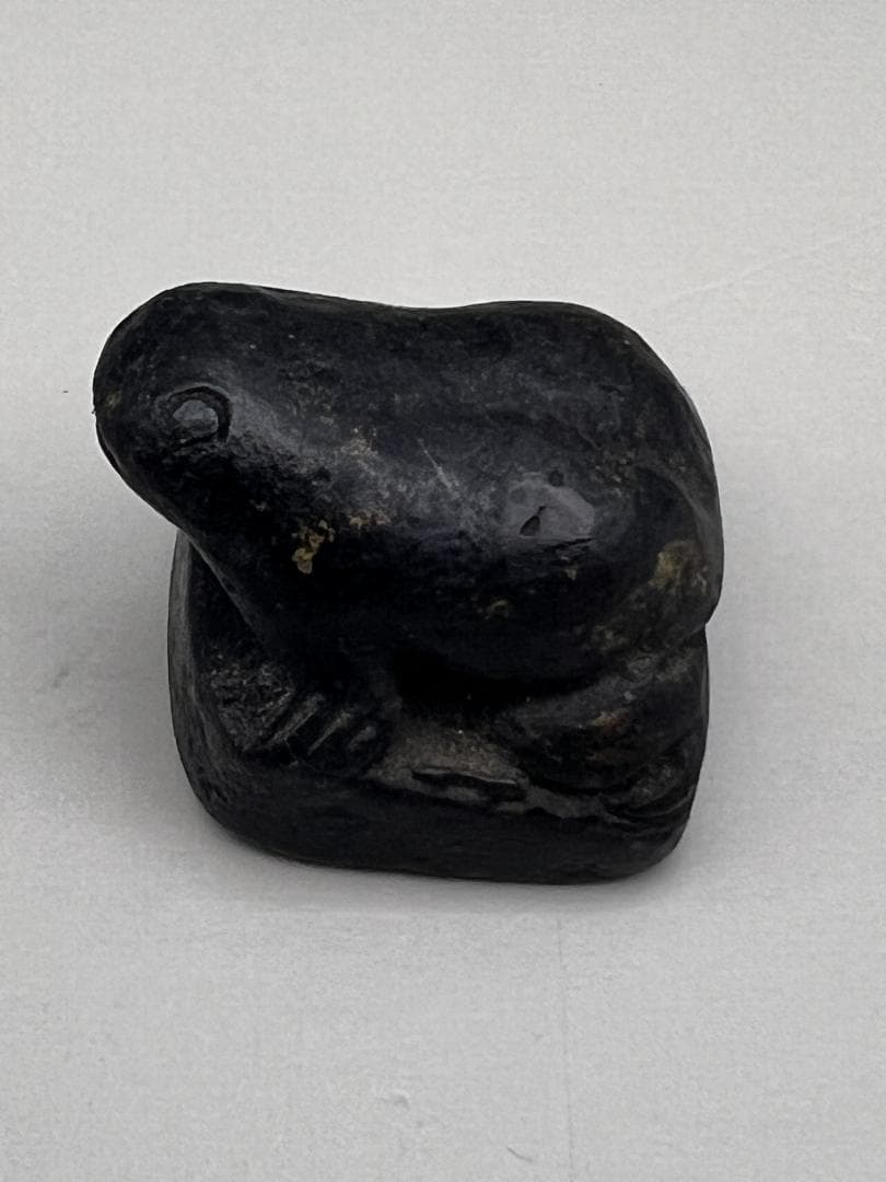 【海】超レア　インドの分銅　カエル形　５個セット　銅製　骨董品　時代物