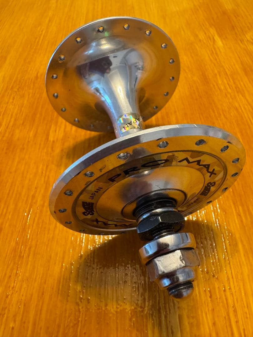 M*t様 美中古　SUZUE PRO MAX ハブ前後セット　NJS刻印あり