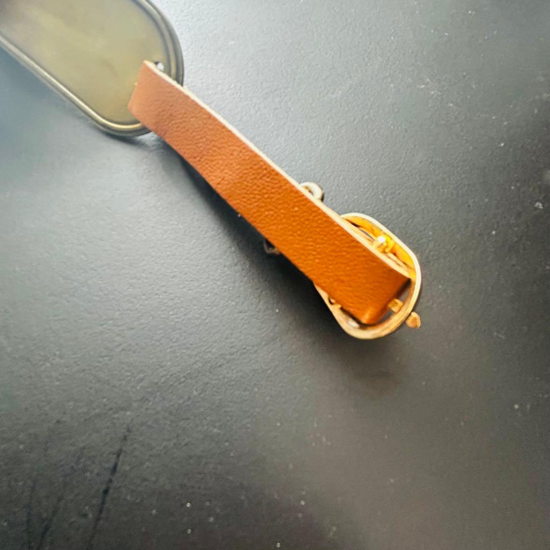 レア昭和レトロ　初代鶴丸　 JALネームタグ ブロンズ　ジャル