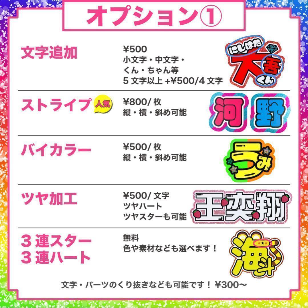 うちわ屋さん オーダー ハングル フレーム ネームボード うちわ文字 反射