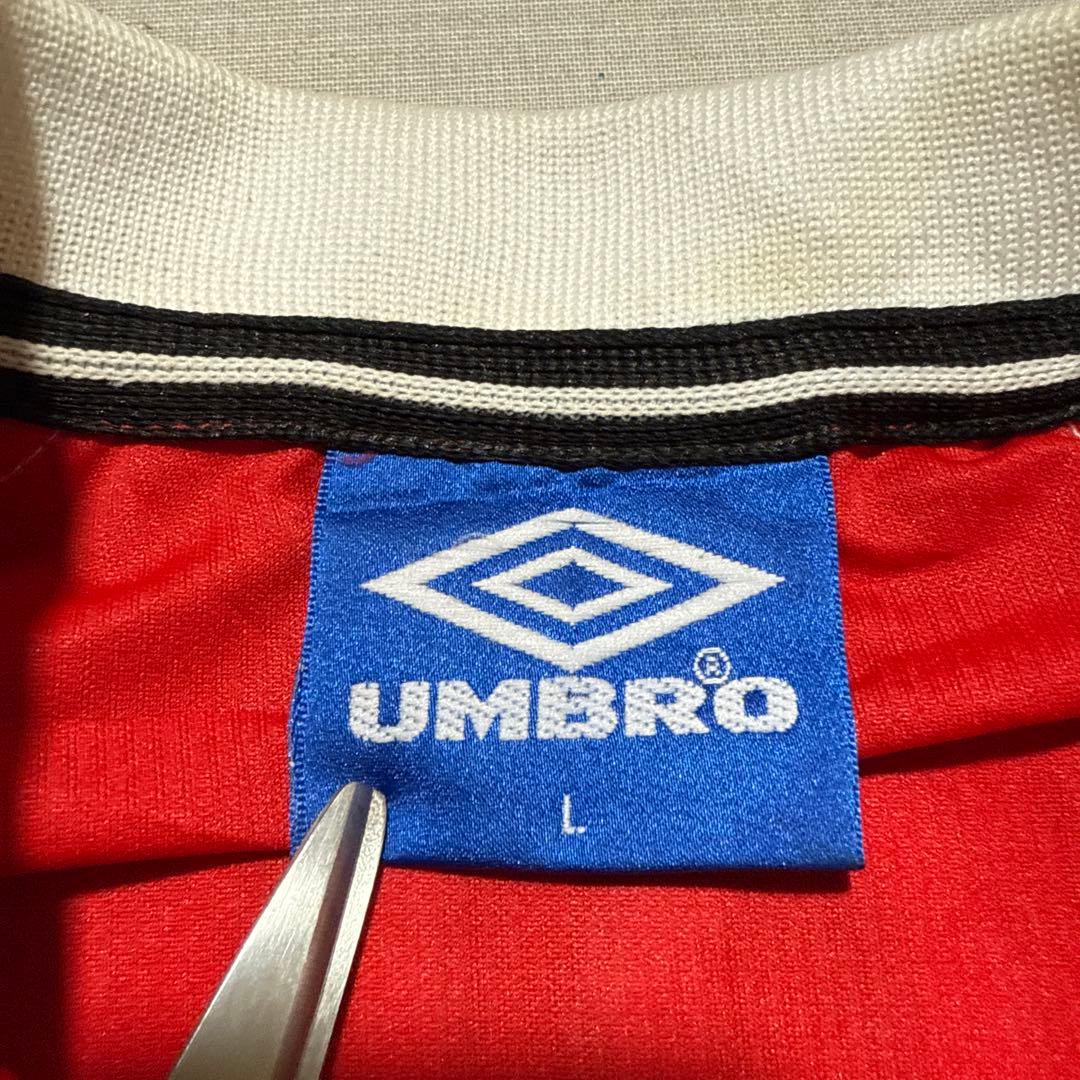 98-00 アンブロ イングランド代表 アウェイ ジョーコール ユニフォーム L