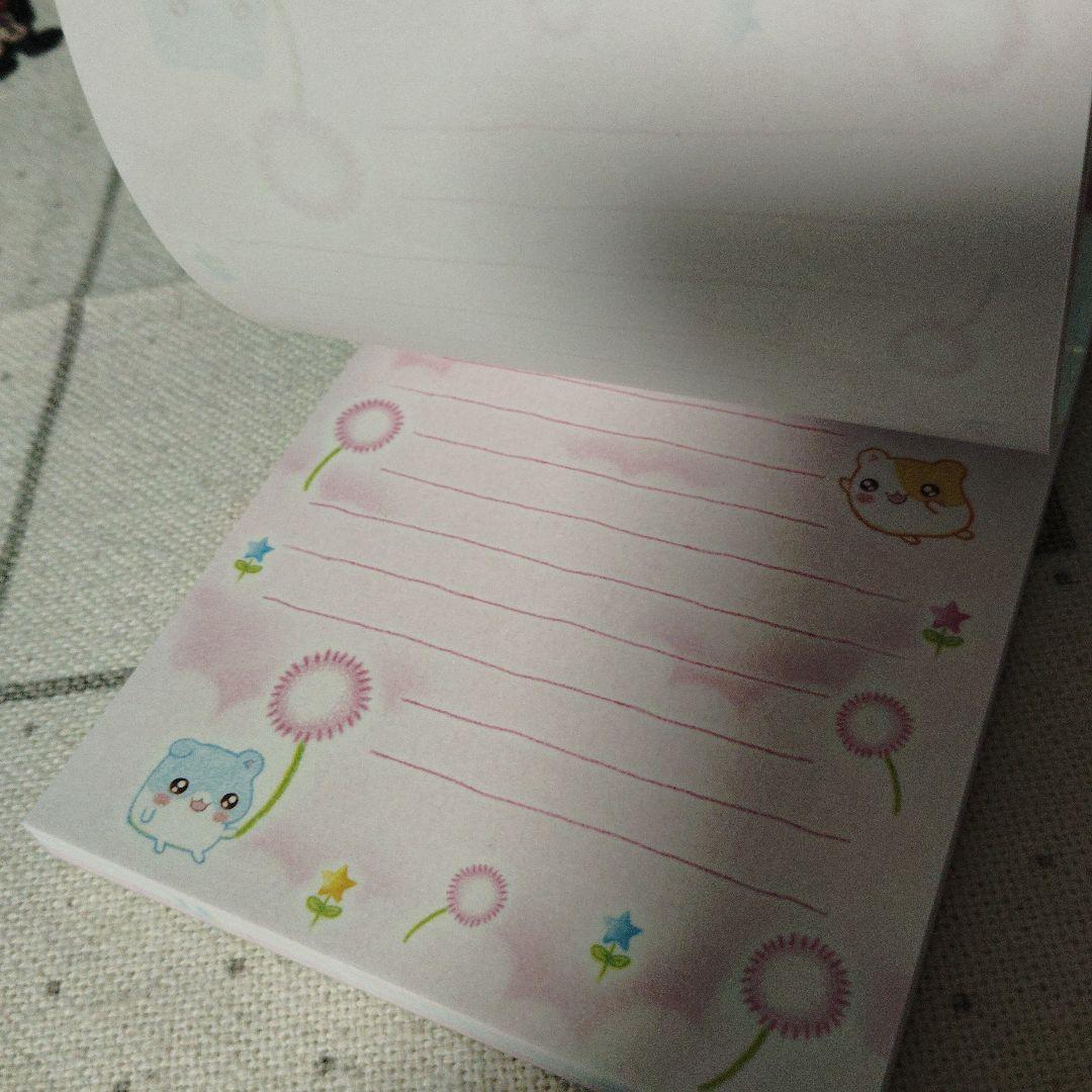 ハムハム ハムスター メモ帳　クーリア　平成レトロ ミニメモ