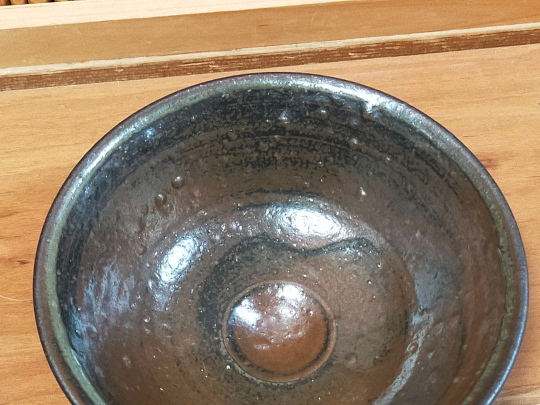 ♥珍品　鉄絵　茶碗　茶道具　骨董　古玩