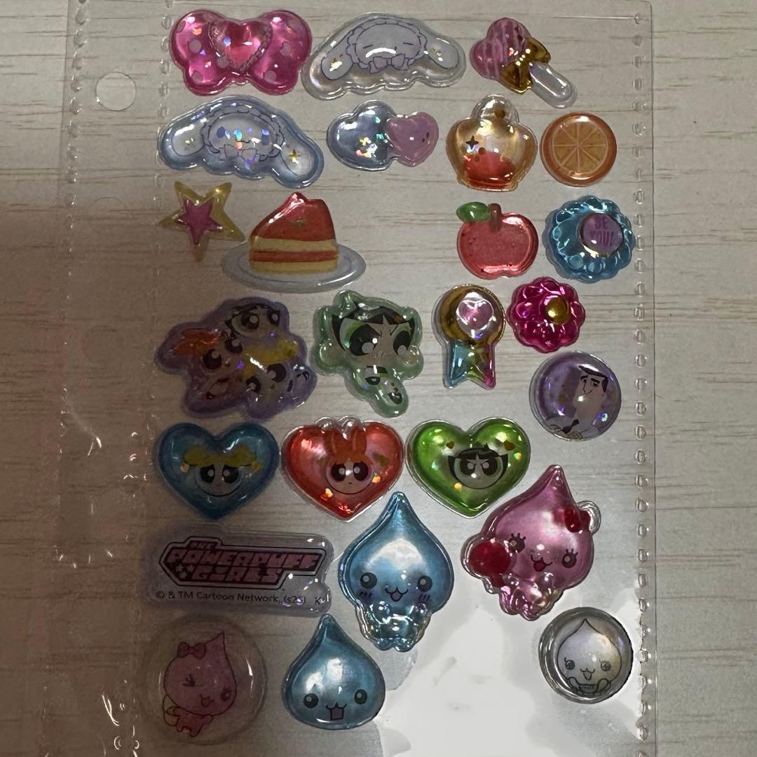 ボンボンドロップシール　たまごっち　ちいかわ　しずくちゃん　サンリオ　平成