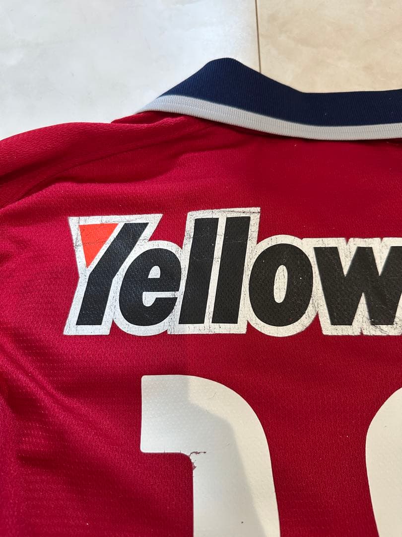 鹿島アントラーズ NIKE ホーム長袖ユニフォーム天皇杯優勝ワッペン付