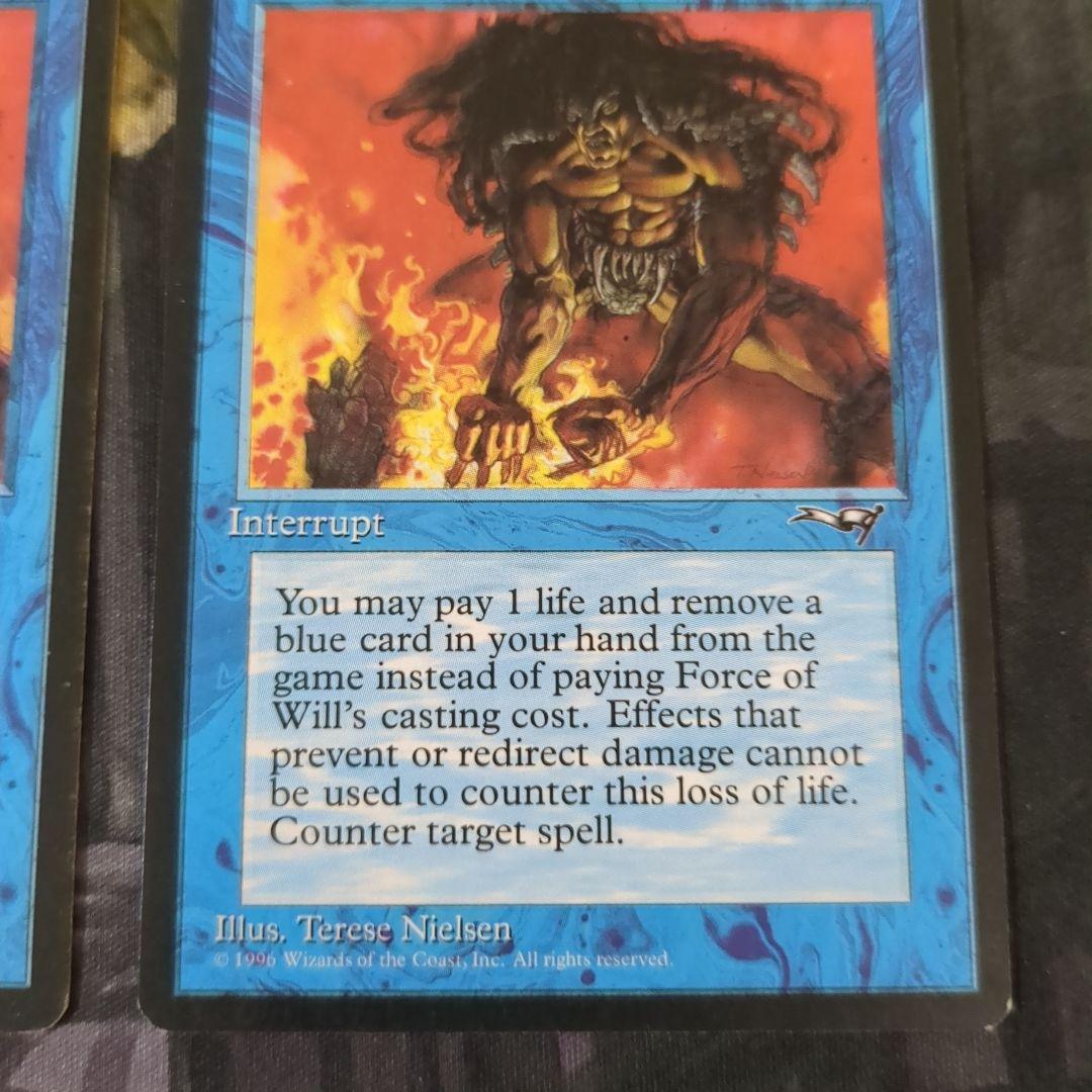 (ALL)Force of Will/意志の力　3枚