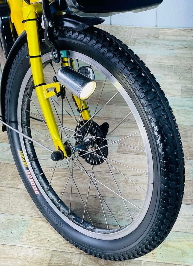 ★2786ブリヂストン8.7アンペア 20インチ子供乗せ電動アシスト自転車