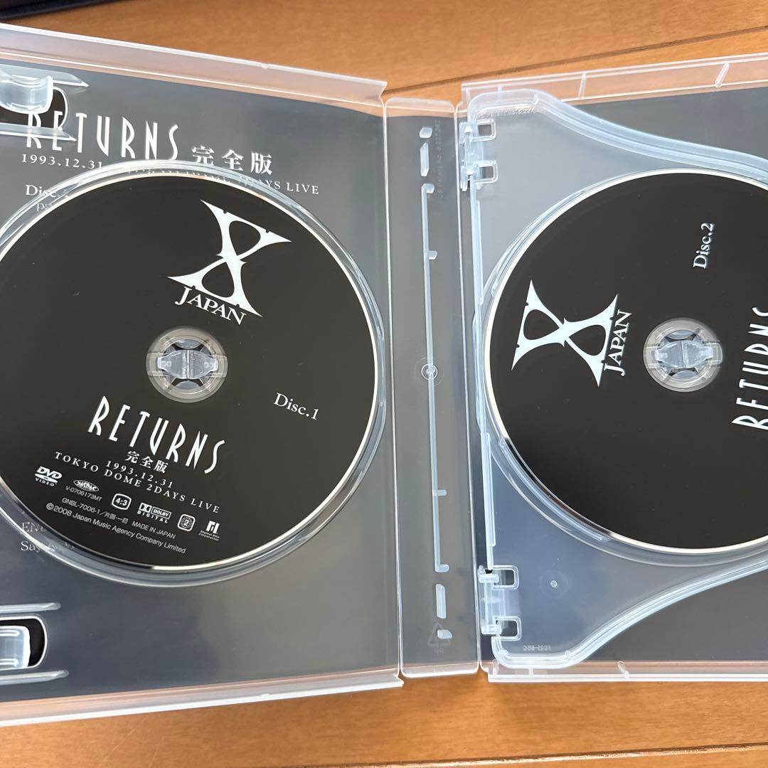 ミュージック X JAPAN RETURNS DVD