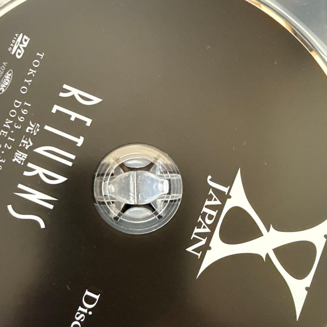 ミュージック X JAPAN RETURNS DVD