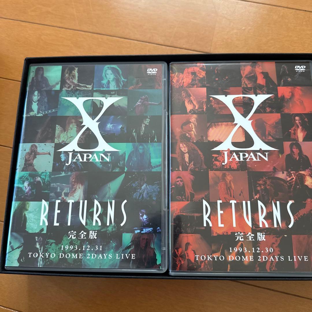 ミュージック X JAPAN RETURNS DVD