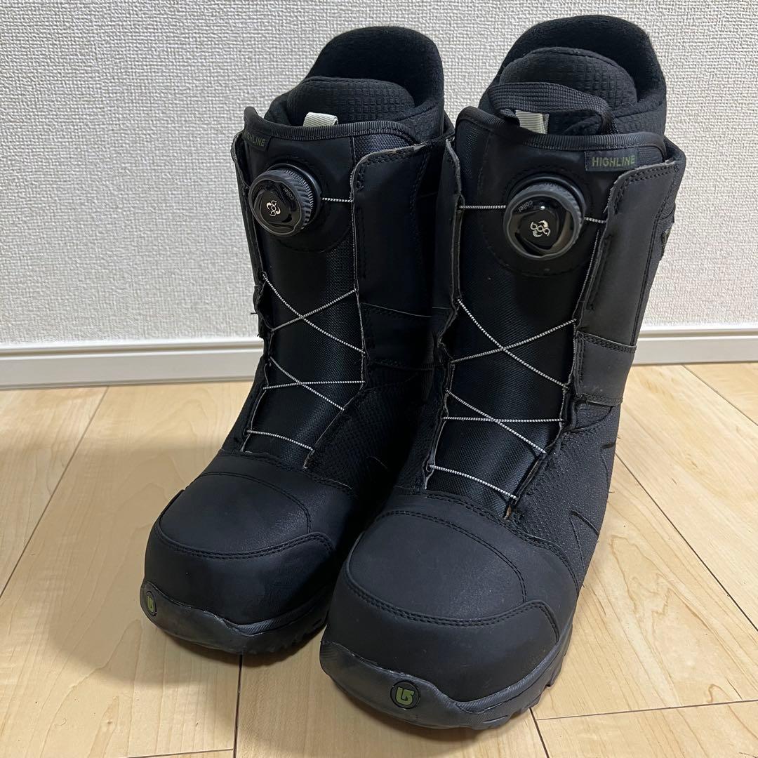 【美品_即日発送】BURTON スノボ HIGHLINE BOA 27.0cm