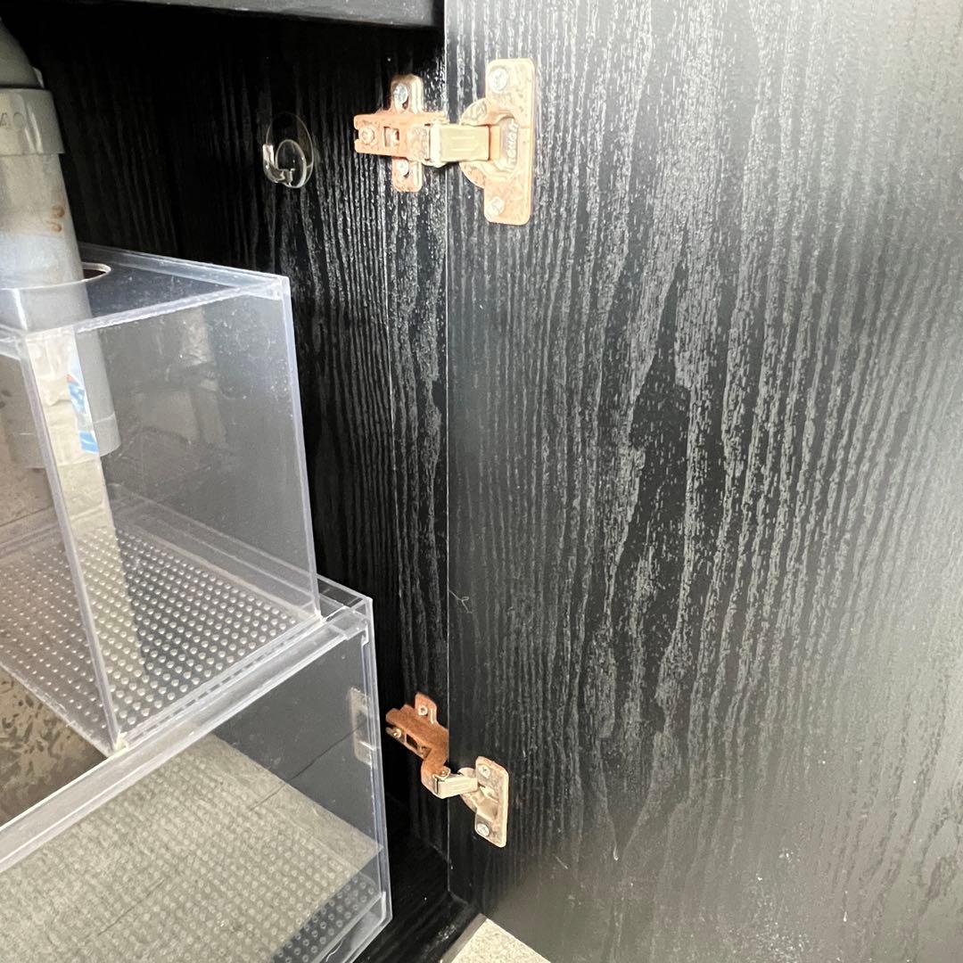 【セット・在庫残り１点】オーバーフロー水槽 セット（水槽台・ろ過槽付）