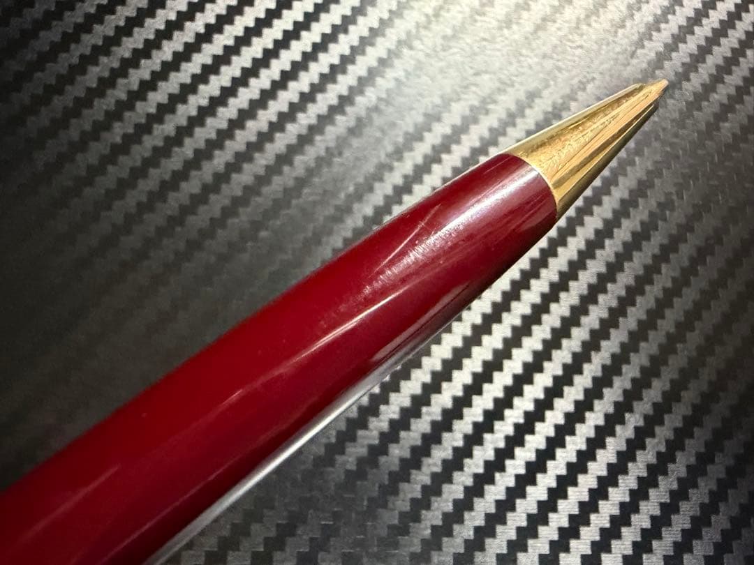 美品 モンブラン マイスターシュテュック 165 ペンシル 0.7mm ボルドー