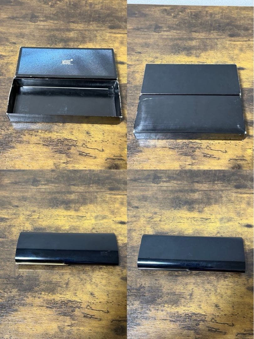 未使用に近い　No.149 2段エボナイトペン芯　18金　バイカラー　F 万年筆