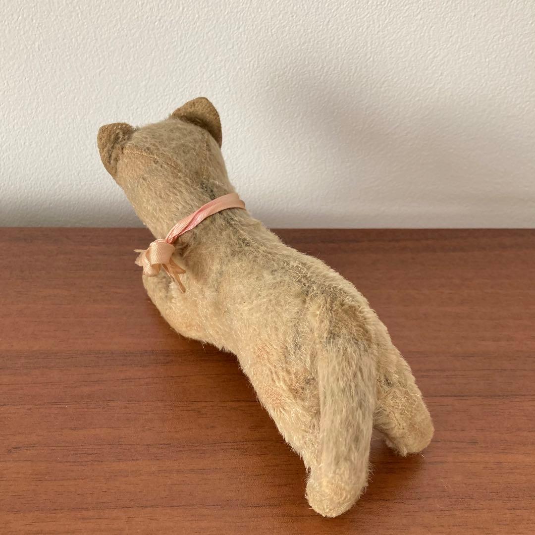 希少　猫　ネコ　ぬいぐるみ　ドイツ　ヴィンテージ　アンティーク