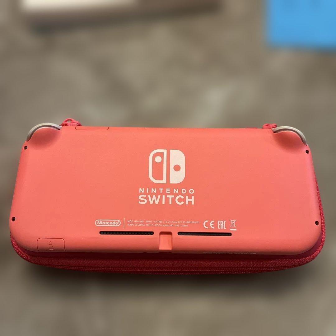 Nintendo Switch Lite コーラル　あつまれどうぶつの森付き