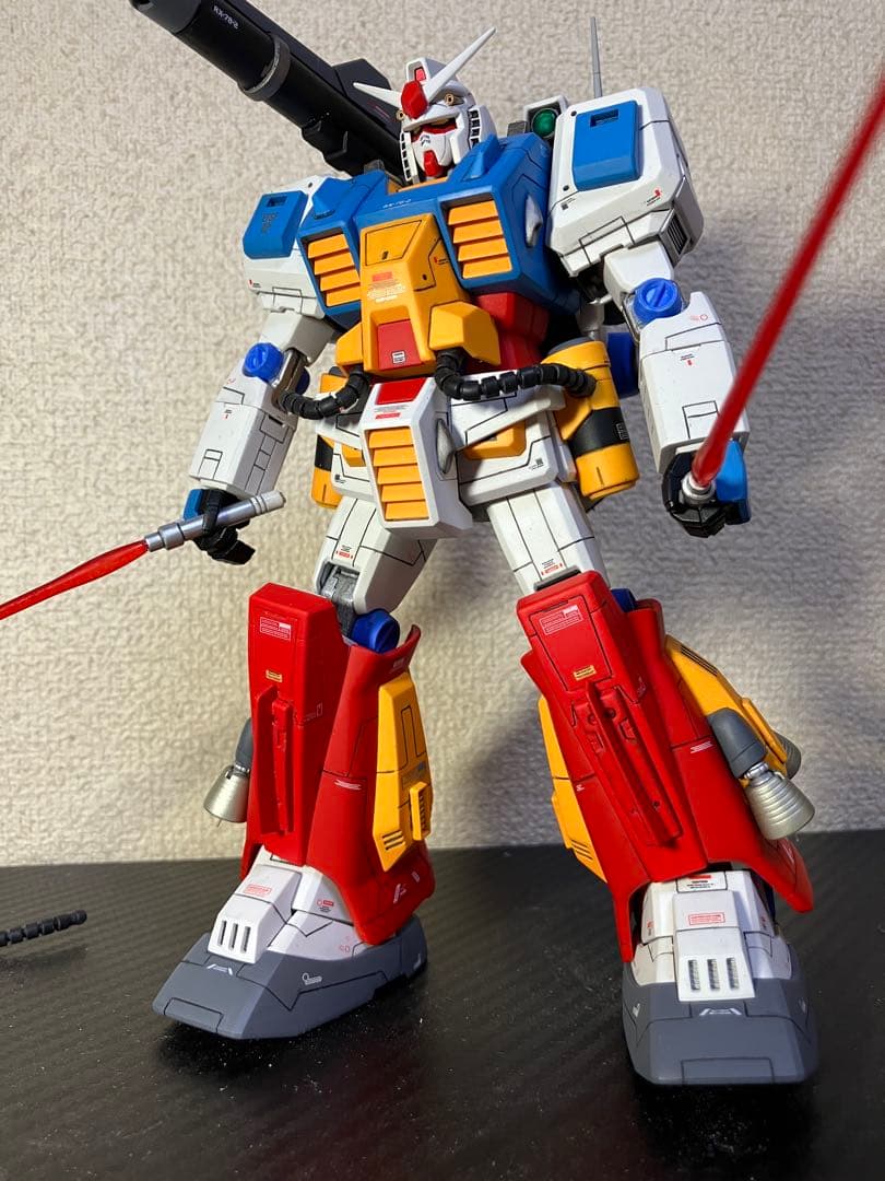 MG パーフェクトガンダム　塗装改修