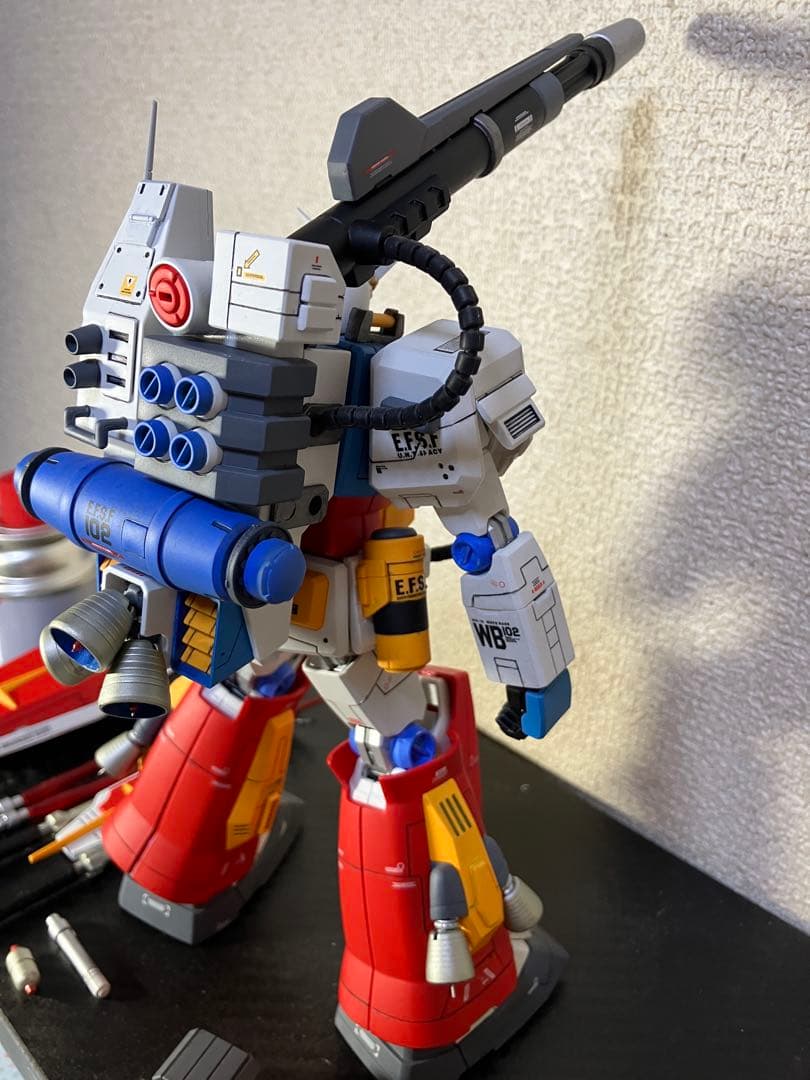 MG パーフェクトガンダム　塗装改修