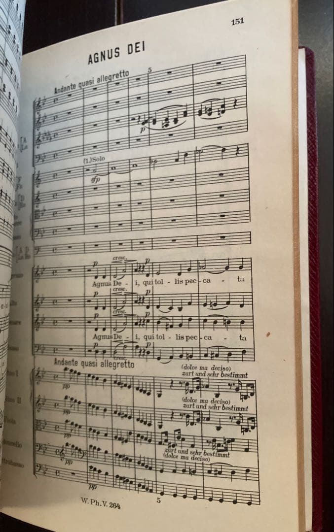 ブルックナー；ミサ曲第１番ニ短調〜ポケットスコア（初版！）