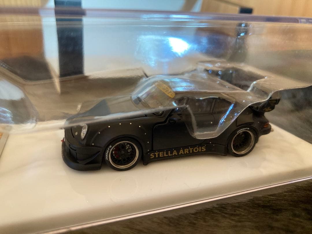 激レア品 1/64 PGM ポルシェRWB 930 Black 中井啓