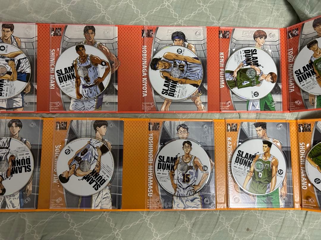 スラムダンク dvd box 初回生産限定　流川楓　11 桜木　宮城　リョータ