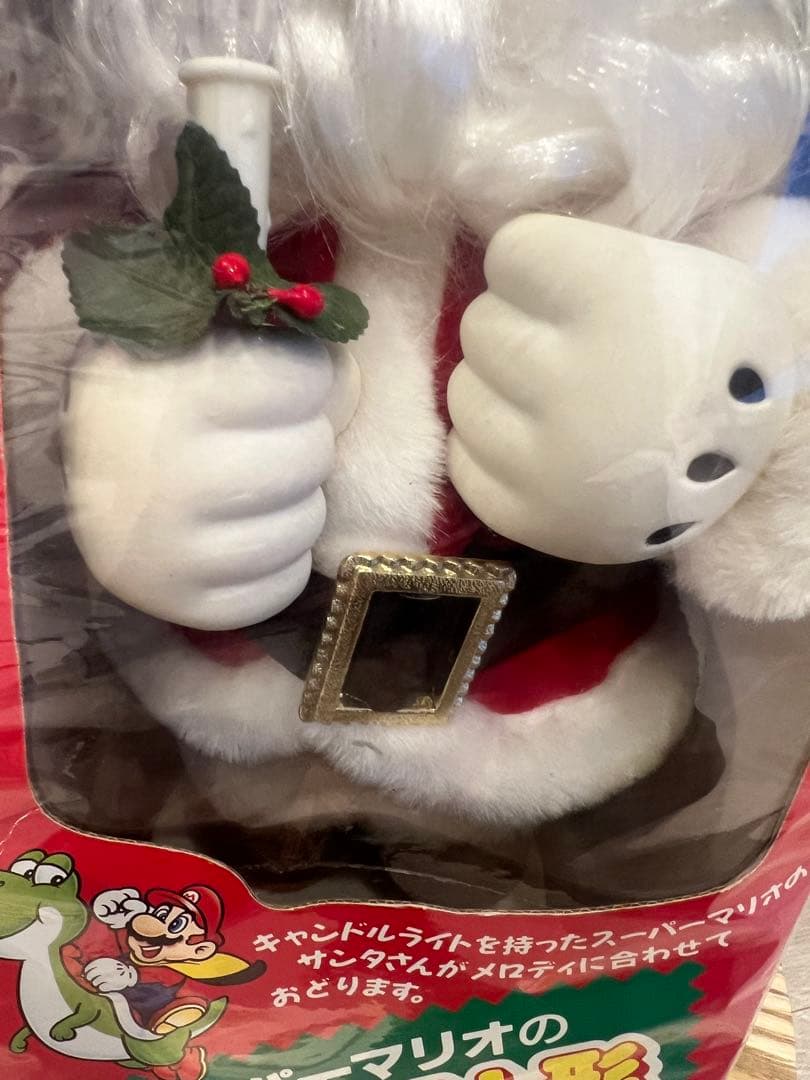 マリオ　サンタ人形　任天堂