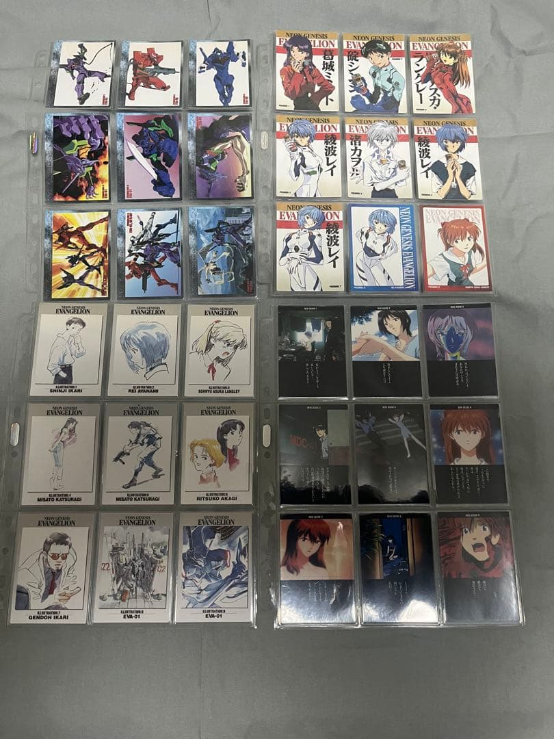 新世紀エヴァンゲリオン カードダスマスターズ 第参集初版ノーマルカードコンプ