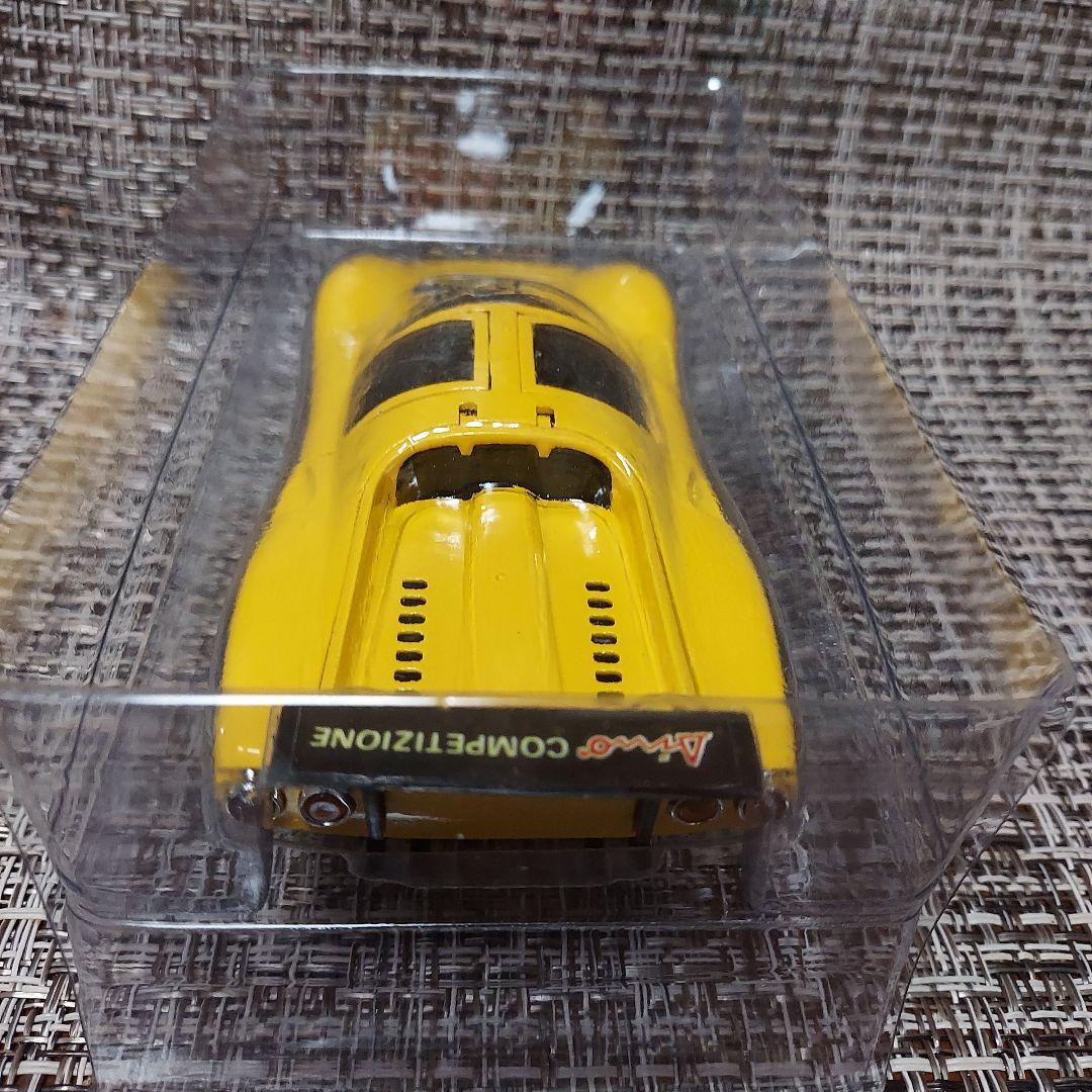 イエロー R.S. ミニカー 透明ケース入り