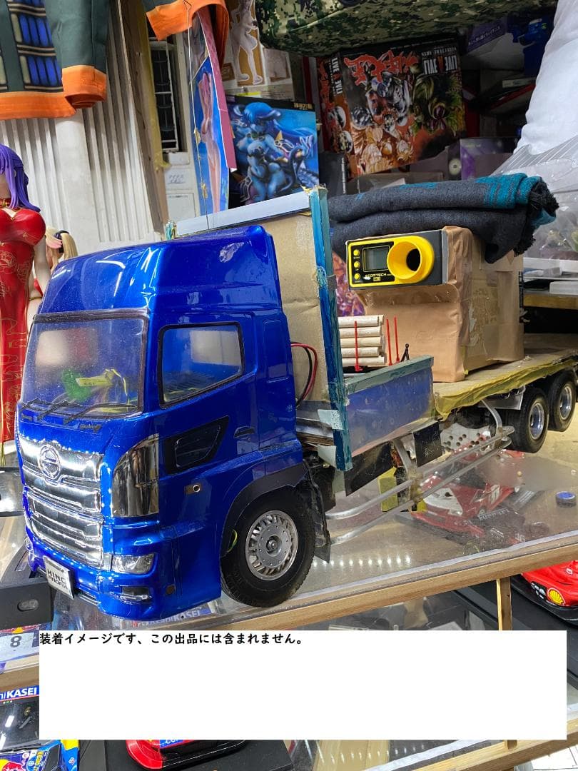 [修] ABCホビー　1/10 いすゞ　ギガ　ポリカボディ　素人製作品