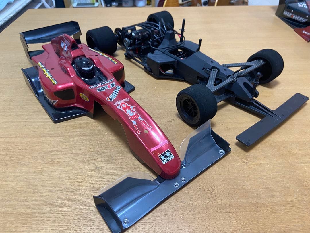 INFINITY IF11-2組立済キット（メカ無）オマケボディー付