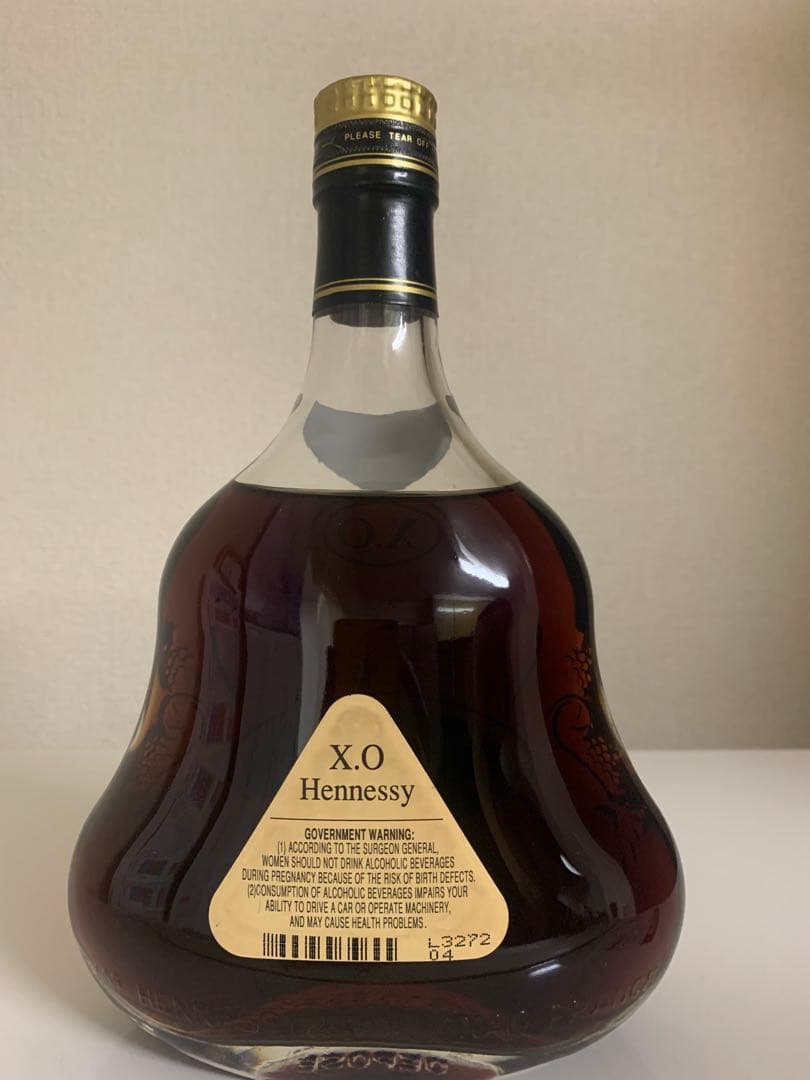 (未開封)ヘネシー　Hennessy XO コニャック　金キャップ