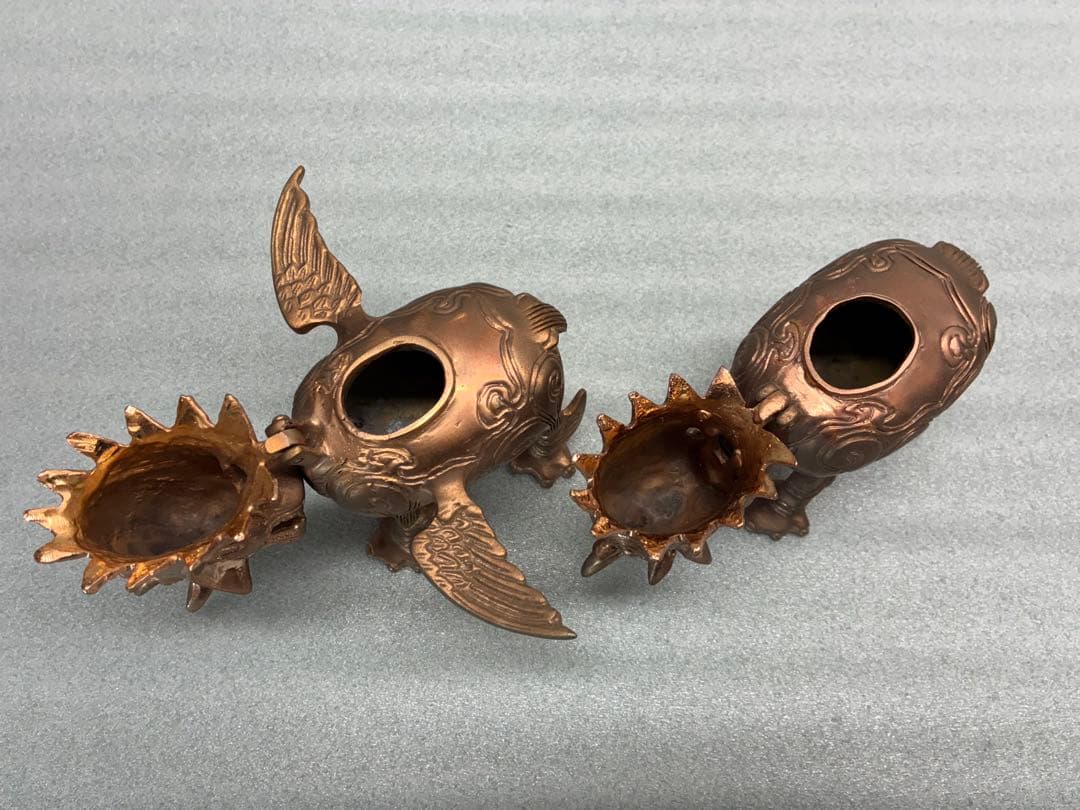 貔貅　一対　ヒキュウ　風水　開運　置物