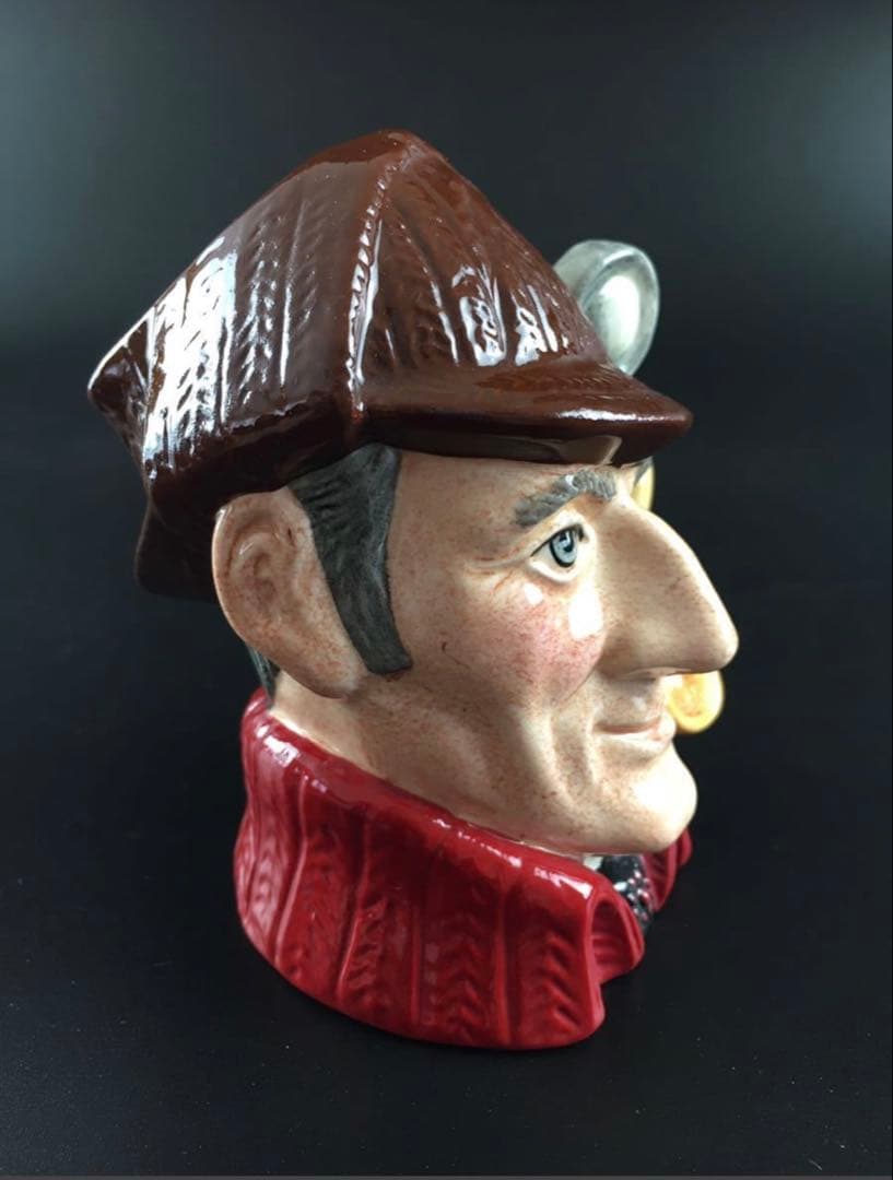 1972年ロイヤルドルトンThe Sleuth シャーロックホームズトビージャグ