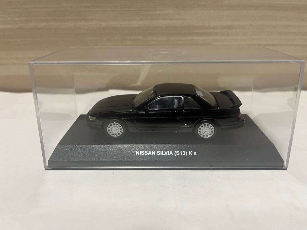 京商 1/43 日産 シルビア S13 K’s スーパーブラック