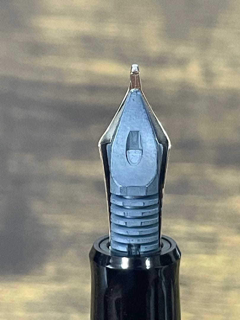 試筆のみ　大型　10号ニブ　カスタム　742 パイロット　万年筆　備品あり