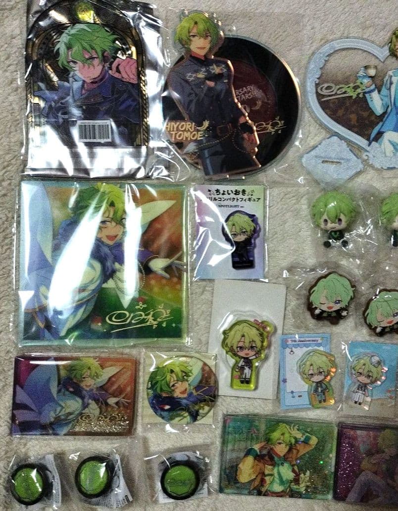 あんスタ　巴　日和　セット　缶バ　アクスタ　アクキー　中国　韓国