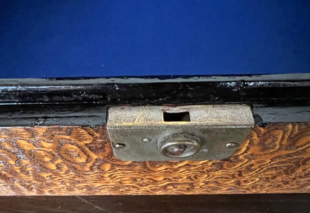 アンティーク木箱 小物収納 美木目